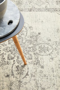 Rug Culture Century Medium Grey & Off White Rug 230X160CM - CEN-977-SILV-230X160 hero image