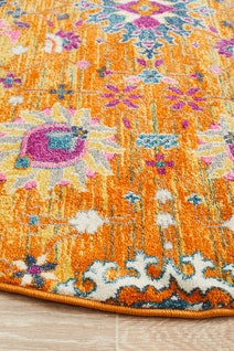 Rug Culture Babylon Small Rust Rug 150X150CM - BLN-210-RUST-150X150 hero image