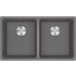 Franke Maris Stone Grey Double Bowl Sink - MRG220-3535SGB image NaN
