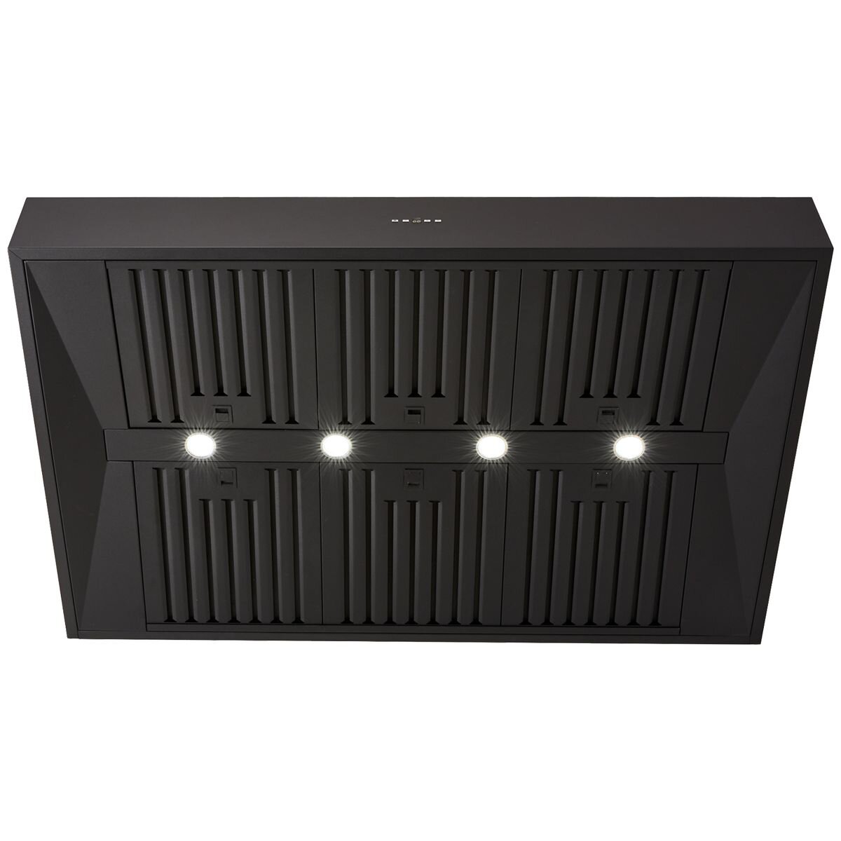 Schweigen 120cm BBQ Canopy Rangehood with On-Board Motor - Black CL8912B hero image