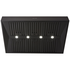 Schweigen 120cm BBQ Canopy Rangehood with On-Board Motor - Black CL8912B image NaN