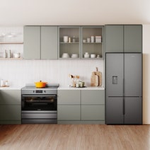Westinghouse 90cm Induction Pyrolytic Freestanding Oven with SteamBake Dark Stainless Steel WFEP9757DD hero image
