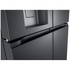 LG 506L French Door Fridge with Slim In-Door Ice and Water Dispenser Matte Black GF-L500MBL image NaN