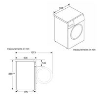 Bosch 9/8kg Laundry Pack WGA244U0AUPK hero image