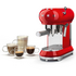 Smeg Red 50s Retro Style Espresso Coffee Machine ECF01RDAU image NaN