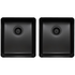 Titan Medium and Medium Double Bowl Sink TSBS4040 image NaN