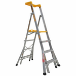 Gorilla 1.15-1.75m Compact Height Adjustable Platform Ladder 150kg Industrial RPL0406-I hero image