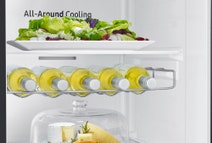 Samsung 635L Side by Side Non-plumbed Fridge SRS673DMB hero image