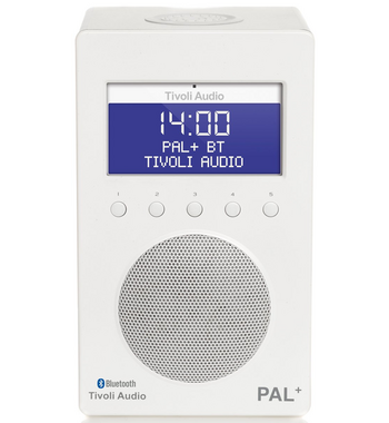 Tivoli - PAL+ Portable FM DAB+ Radio TIV-PALPXX-BT-WHT