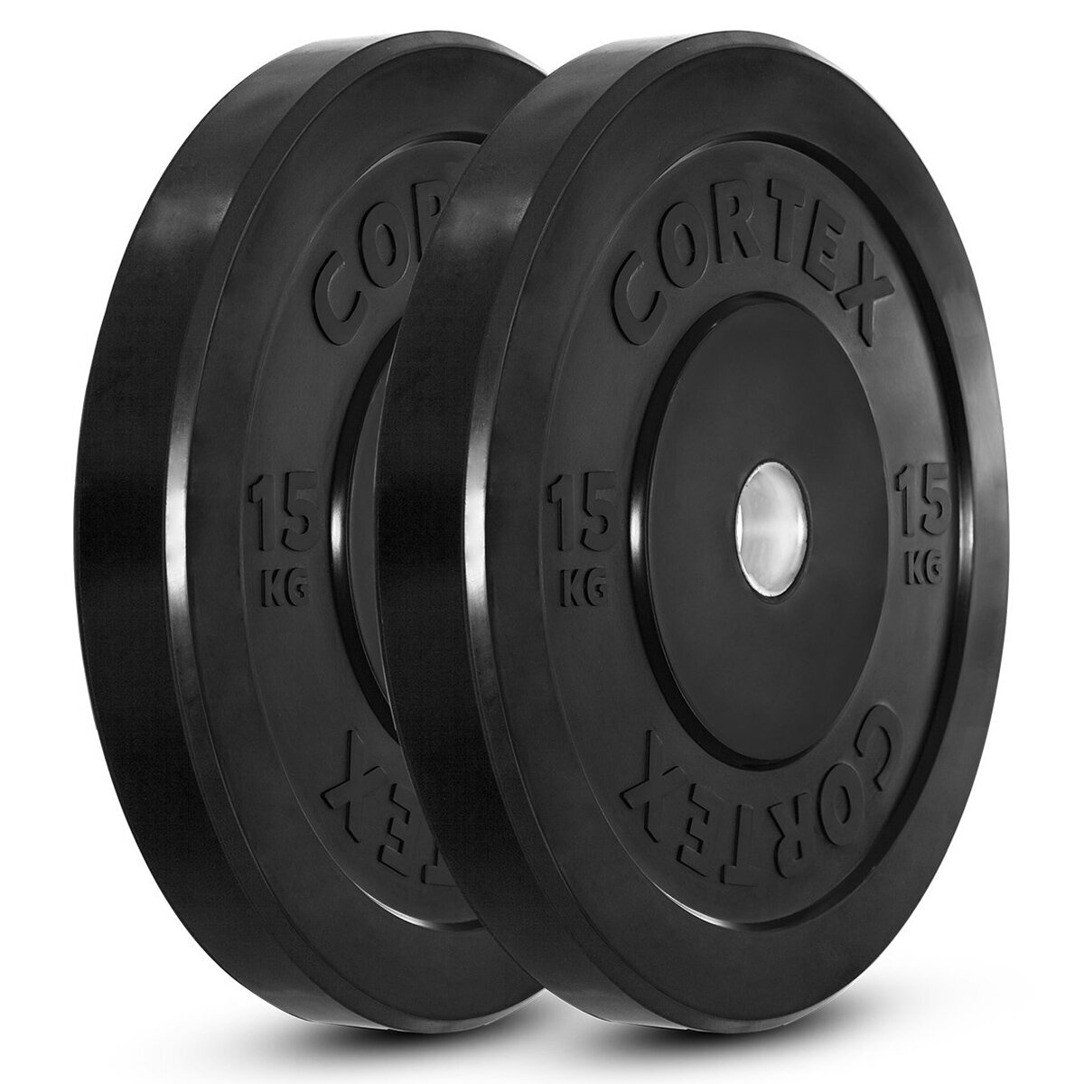 Cortex 15kg Black Series Bumper Plates CSST-WPOBP15-2 hero image