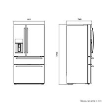 Westinghouse 609L French Door Frost Free Fridge WHE6874SA hero image