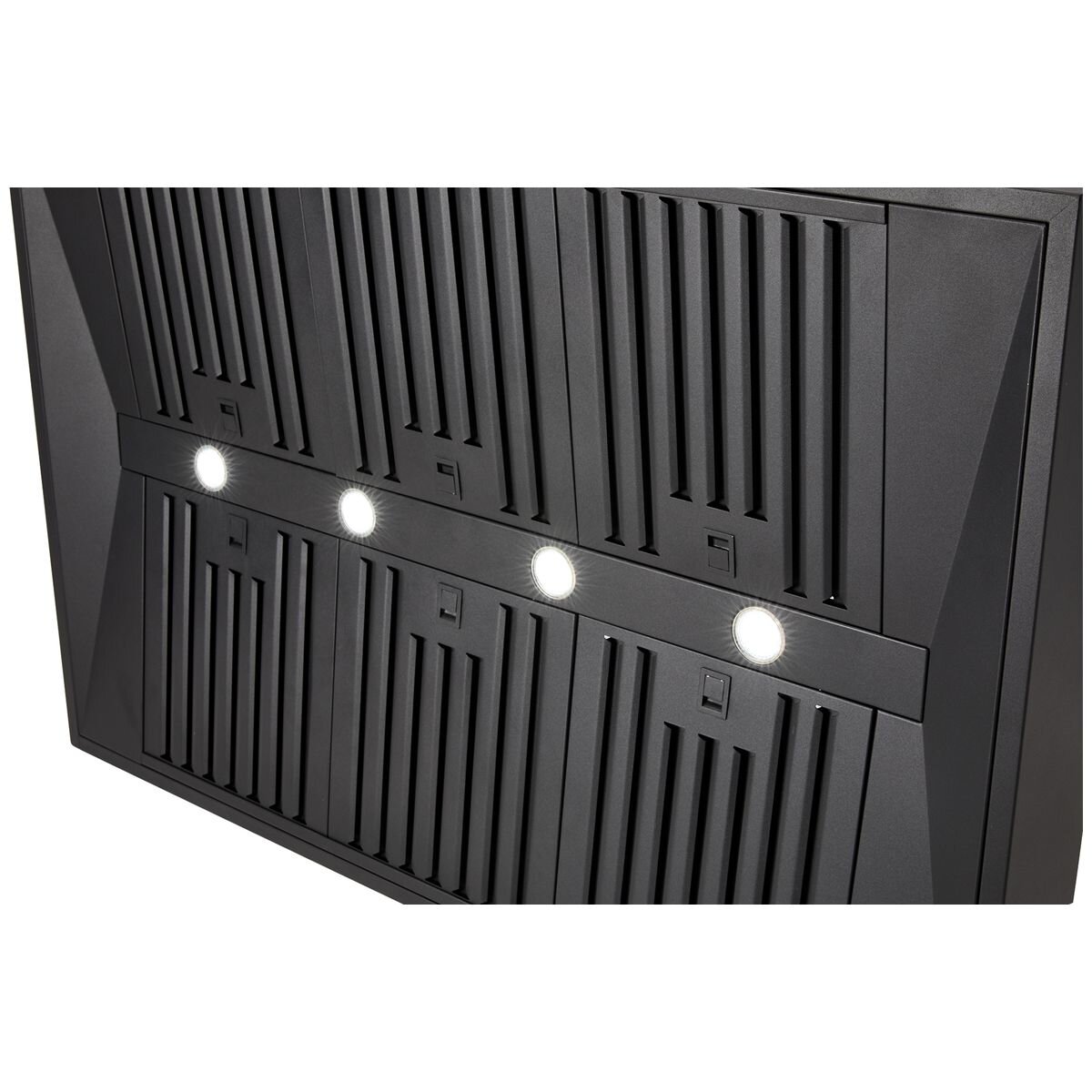 Schweigen 120cm BBQ Canopy Rangehood with On-Board Motor - Black CL8912B hero image