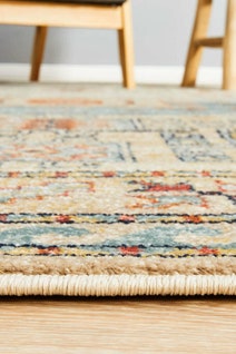 Rug Culture Legacy Large Multi-coloured Rug 290X200CM - LEG-859-SKY-290X200 hero image