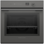 Fisher & Paykel 60cm Series 7 Pyrolytic Built in Oven- Grey Glass OB60SM16PLG1 hero image