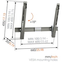 Vogel's THIN315 UltraThin Tilting TV Wall Mount for 40 to 65 Inch TVs hero image