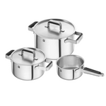 Zwilling Pure 3 Piece Stainless Steel Cookware Set 63241 hero image