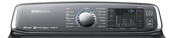 Samsung WA10J8700GP 13kg Top Load Washing Machine hero image