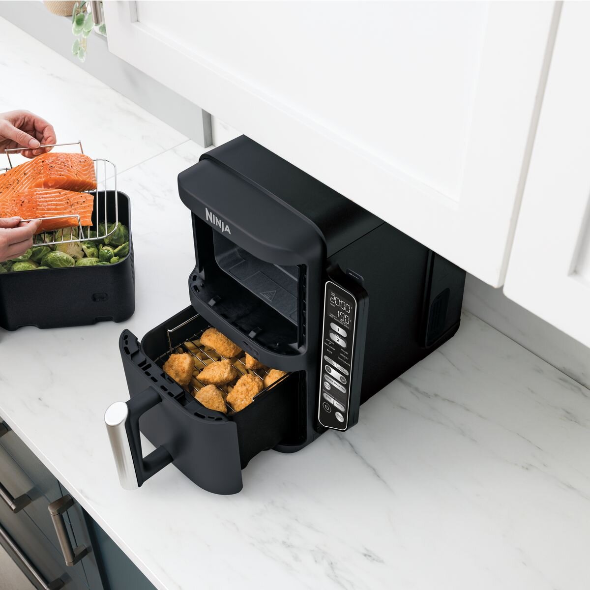 Ninja DoubleStack XXXL 9.5L Smart 2 Drawer Air Fryer SL451 hero image