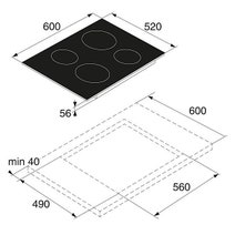 ASKO HI1611G 60cm Induction Cooktop hero image
