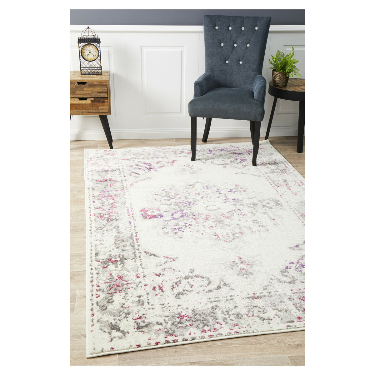 Rug Culture Metro Large Pink Rug 290X200CM - MET602PNK290X200 hero image