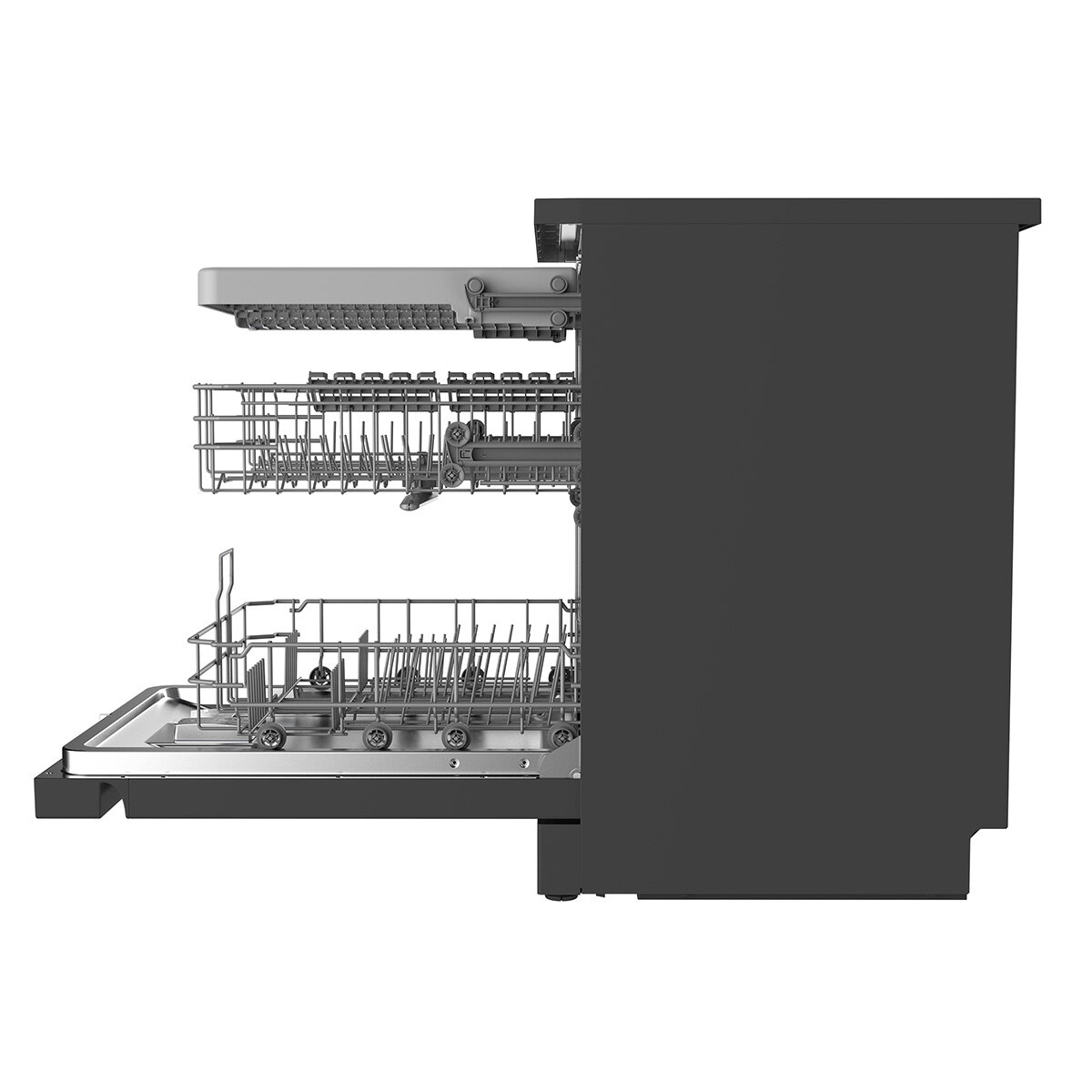 Seiki 60cm Freestanding Dishwasher Dark Stainless Steel SC-1300AU6DSS