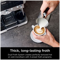 Ninja Luxe Cafe Premier Espresso Machine ES601ANZ hero image