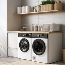 Onix 6kg Front Load Washer & 8kg Vented Dryer Laundry Package ON-FLW6W-ON-VD8W hero image