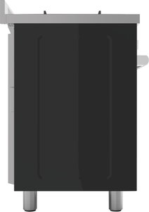 Glem 90cm Dual Fuel Oven/Stove Black GS965GEN hero image