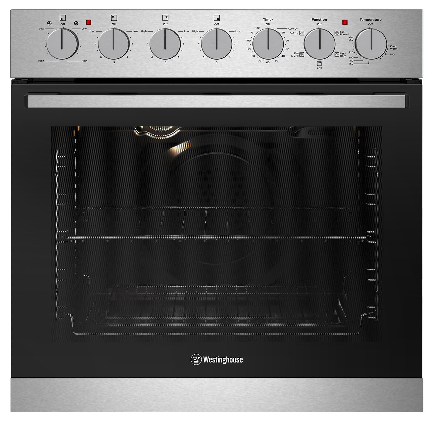 Westinghouse oven and cooktop on sale package