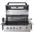 Smart Four Burner Built-In LPG BBQ with Rotisserie and Rear Infrared Burner Stainless Steel 401WB-W image NaN