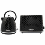 Westinghouse Kettle & Toaster Set Black WHKTPK09K hero image