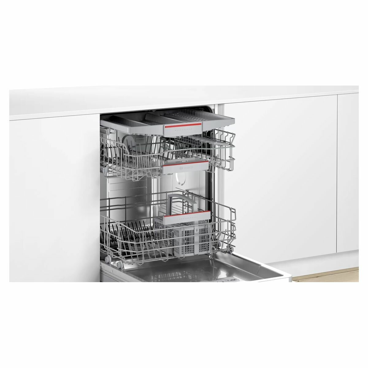 Bosch 60cm Series 6 Built Under Stainless Steel Dishwasher SMP66MX04A hero image