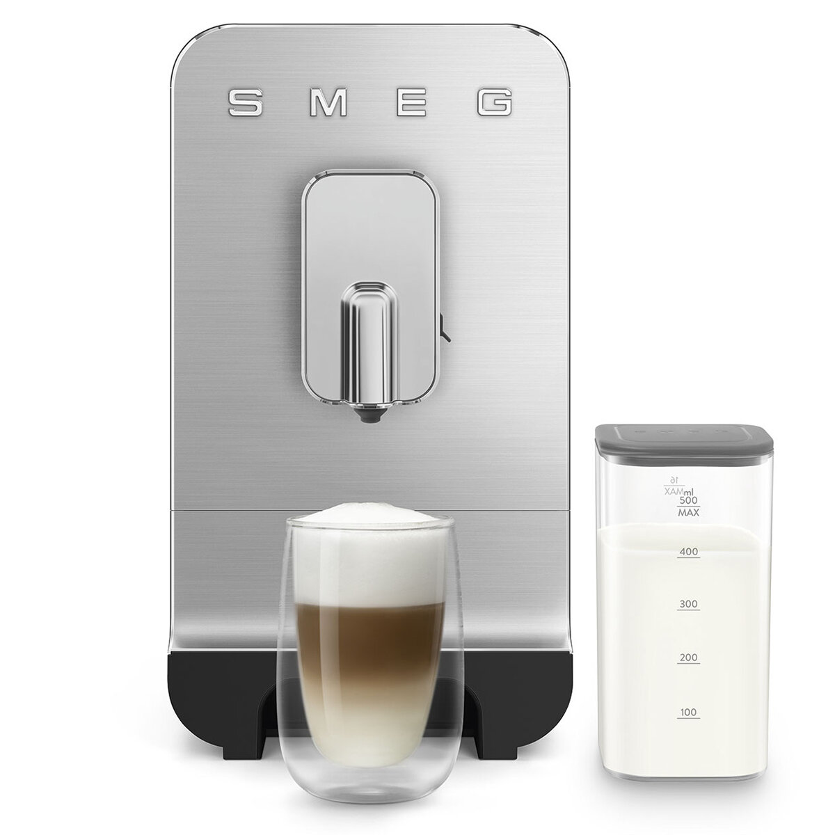 Smeg Automatic Coffee Machine with AutoMilk Black BCC13BLMAU hero image