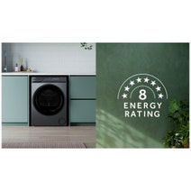 Haier 8kg Heat Pump Dryer Dark HDHPS80NB1 hero image