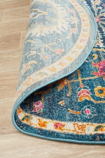 Rug Culture Babylon Small Navy Rug 150X150CM - BLN-209-NAVY-150X150 hero image