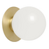 CTO Lighting Mezzo Wall Or Ceiling Light - Brass and Opal MEZCWSSBGO image NaN