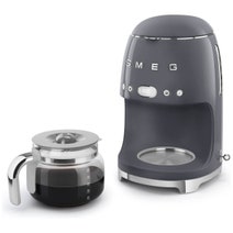 Smeg 50s Retro Style Drip Filter Coffee Machine Slate Grey DCF02GRAU hero image