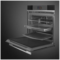 Smeg 60cm Linea Pyro Steam Oven - Black SOPA6104S2PN hero image