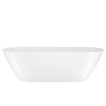 Victoria + Albert Lipari 1780 Freestanding Bath - Gloss White VA010-1780SW hero image