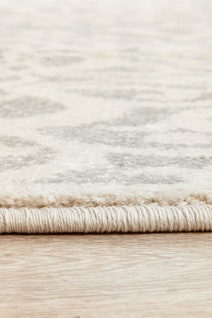 Rug Culture Chrome Small Silver & Off White Rug 150X150CM - CRO-LYD-SIL-150X150 hero image