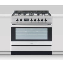 Haier 90cm Freestanding Dual Fuel Cooker Stainless Steel HOR90S9MSX1 hero image