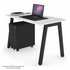 Jason.L 1000 x 600 Quadro A Leg Home Office Desk - White QDA1006.B.WT image NaN