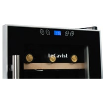 LeCavist 18 Bottle Single Zone Wine Fridge LCCV18B hero image