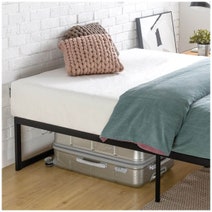 Zinus King Quick Lock Metal Bed Frame Black AU-QLSP-14K hero image