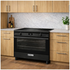 Emilia 90cm Induction Freestanding Oven Matt Black EMIND96MB image NaN