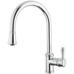 Armando Vicario Provincial Pull Out Kitchen Mixer Tap Chrome 400674-LF hero image
