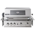 Smart Four Burner Built-In LPG BBQ with Rotisserie and Rear Infrared Burner Stainless Steel 401WB-W image NaN