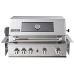 Smart Four Burner Built-In LPG BBQ with Rotisserie and Rear Infrared Burner Stainless Steel 401WB-W hero image