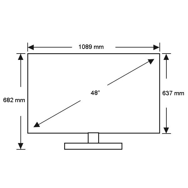 Palsonic TFTV4855M 48 Inch 120cm Full HD LED TV/DVD Combo hero image