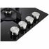 Delonghi 60cm 4 Burner Life Gas On Glass Cooktop NSL460NCM image NaN